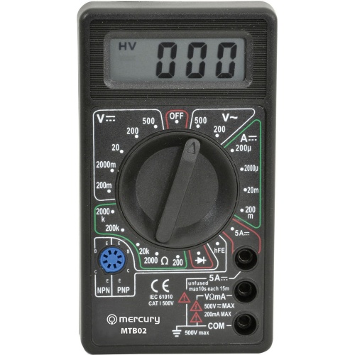 ET019 - DIGITAL MULTIMETER ROLSON - www.ezee-fix.co.uk